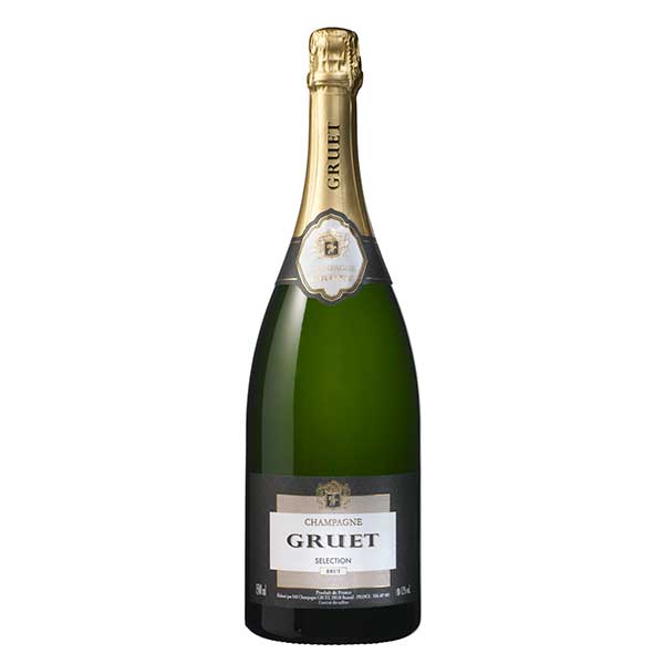 シャンパーニュ グルエ ブリュット セレクション 1.5L 1500ml x 2本 送料無料(本州のみ) [メルシャン フランス シャンパーニュ スパークリング 辛口 419060]ギフト プレゼント 贈り物 お祝い 内祝い お返し 誕生日プレゼント 父の日 敬老の日