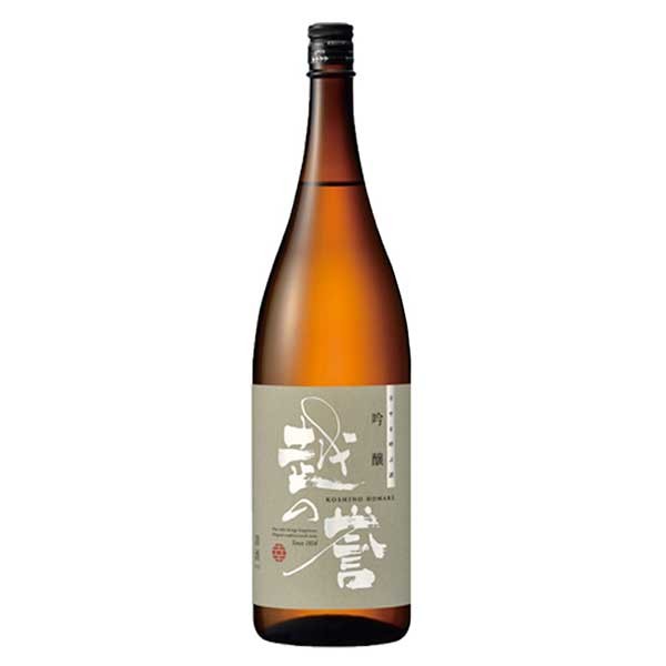 越の誉 吟醸 彩 1.8L 1800ml × 6本 [ケース販売] [原酒造 日本酒 清酒 新潟県]ギフト プレゼント 贈り物 お祝い 内祝い お返し 誕生日プレゼント 父の日 敬老の日