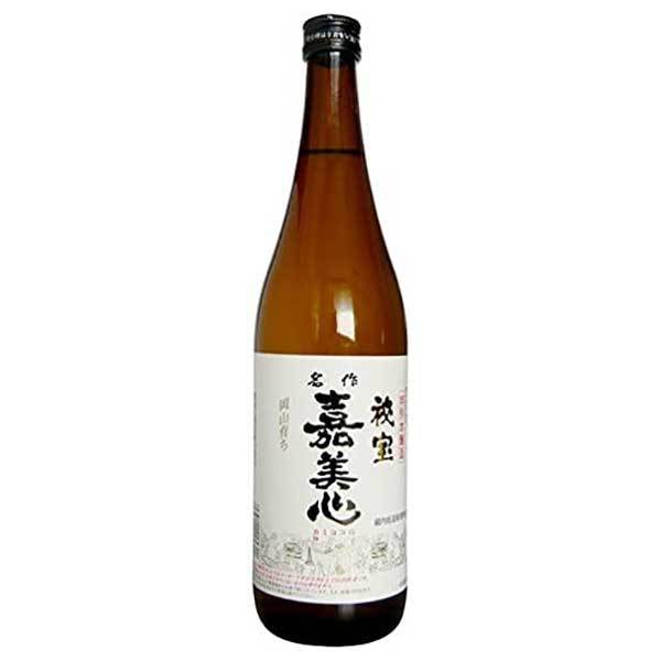 嘉美心 秘宝本醸造 720ml &times; 12本 [ケース販売] [嘉美心酒造 日本酒 清酒 岡山県]ギフト プレゼント 贈り物 お祝い 内祝い お返し 誕生日プレゼント 父の日 敬老の日｜リカータイム2号店　店