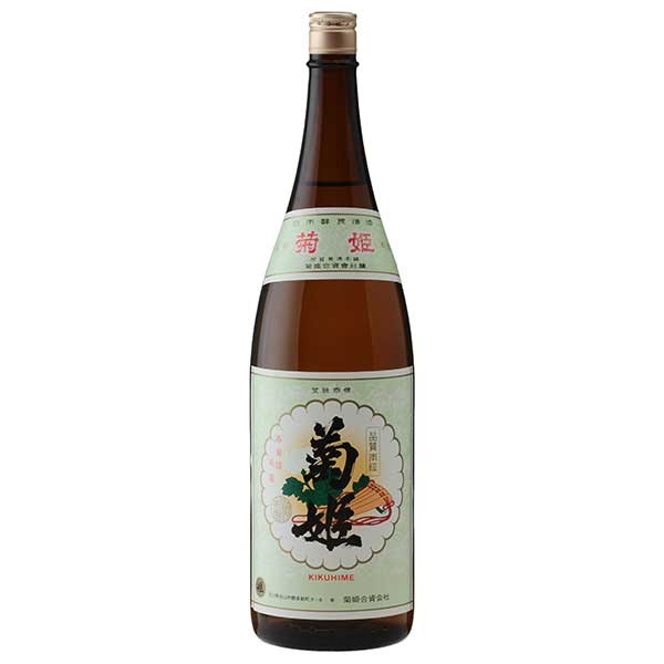 菊姫 姫 1.8L 1800ml × 6本 [ケース販売][菊姫合資会社 日本酒 清酒 石川県白山市]ギフト プレゼント 贈り物 お祝い 内祝い お返し 誕生日プレゼント 父の日 敬老の日