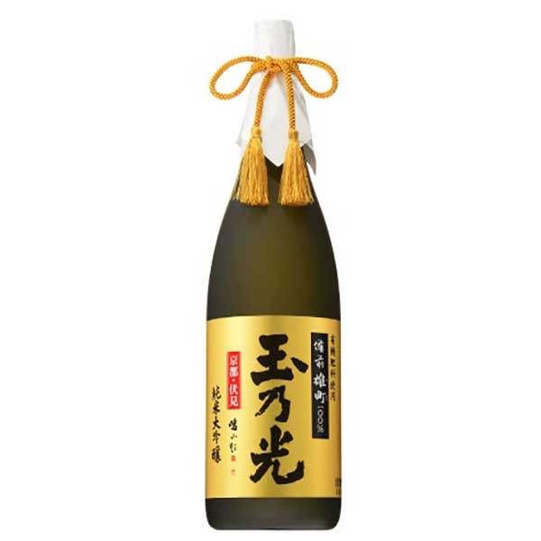玉乃光 備前雄町 有機肥料使用雄町100％ 1.8L 1800ml × 4本 [桐箱] [ケース販売] [玉乃光酒造 京都府日本酒 清酒 OKN]ギフト プレゼント 贈り物 お祝い 内祝い お返し 誕生日プレゼント 父の日 敬老の日