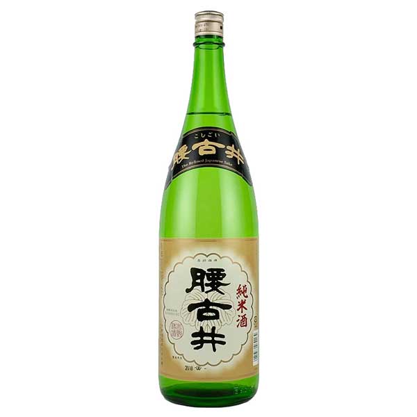 腰古井 純米 1.8L 1800ml &times; 6本 [ケース販売] 送料無料(本州のみ) [吉野酒造 千葉県日本酒 清酒 OKN]ギフト プレゼント 贈り物 お祝い 内祝い お返し 誕生日プレゼント 父の日 敬老の日｜リカータイム2号店　店