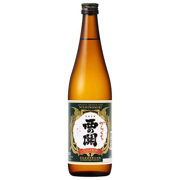 西の関 上撰本醸造 辛口 720ml &times; 12本 [ケース販売] [萱島酒造 大分県 ]ギフト プレゼント 贈り物 お祝い 内祝い お返し 誕生日プレゼント 父の日 敬老の日｜リカータイム2号店　店