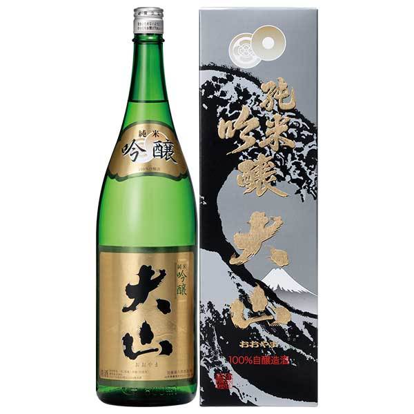 大山 純米吟醸 1.8L 1800ml × 6本 [ケース販売] [加藤嘉八郎酒造 山形県 ]ギフト プレゼント 贈り物 お祝い 内祝い お返し 誕生日プレゼント 父の日 敬老の日