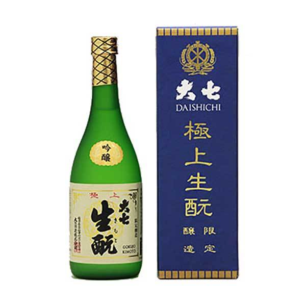 大七 吟醸 極上生もと限定醸造 720ml × 12本 [ケース販売] 送料無料(本州のみ) [大七酒造 福島県日本酒 清酒 OKN]ギフト プレゼント 贈り物 お祝い 内祝い お返し 誕生日プレゼント 父の日 敬老の日
