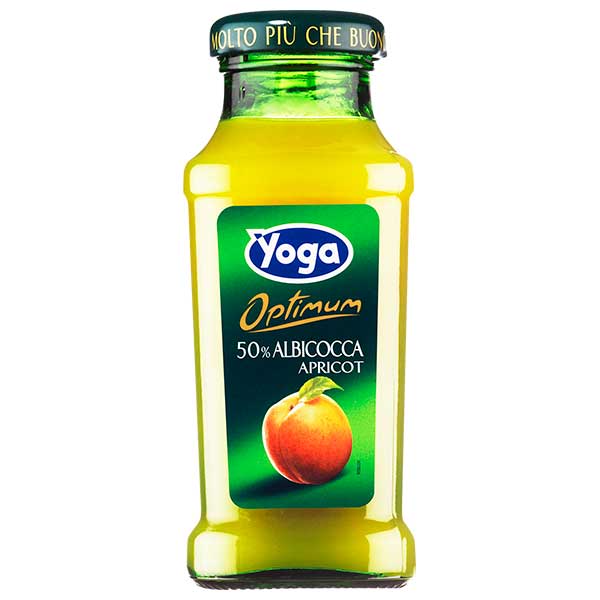 ヨーガ スッコディアルビコッカ(アプリコット) [瓶] 200ml × 24本[ケース販売] 送料無料(本州のみ) [モンテ イタリア ジュース 005762]ギフト プレゼント 贈り物 お祝い 内祝い お返し 誕生日プレゼント 父の日 敬老の日