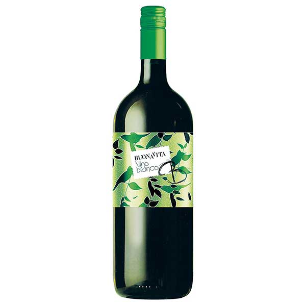 ブォナ ヴィータ ブォナ ヴィータ ビアンコ シャルドネ&トレッビアノ 1.5L 1500ml &times; 6本[ケース販売] 送料無料(本州のみ) [モンテ イタリア 白ワイン 006437]ギフト プレゼント 贈り物 お祝い 内祝い お返し 誕生日プレゼント 父の日 敬老の日｜リカータイム2号店　店