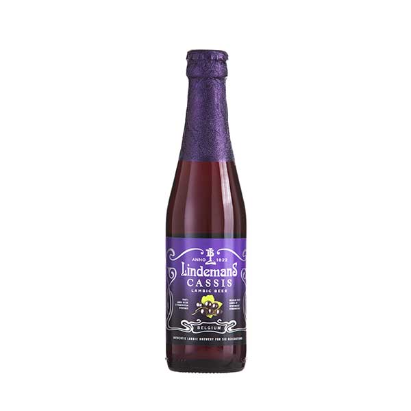 リンデマン カシス ミニ [瓶] 250ml × 24本[ケース販売] 送料無料(本州のみ) [NB ベルギー 海外 外国 ビール]ギフト プレゼント 贈り物 お祝い 内祝い お返し 誕生日プレゼント 父の日 敬老の日