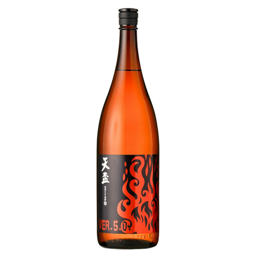 天盃 炎ラベルVER.5.0 麦 25度 1.8L 1800ml × 6本[ケース販売]送料無料(本州のみ)[OKN 天盃 福岡県]【ギフト不可】ギフト プレゼント 贈り物 お祝い 内祝い お返し 誕生日プレゼント 父の日 敬老の日