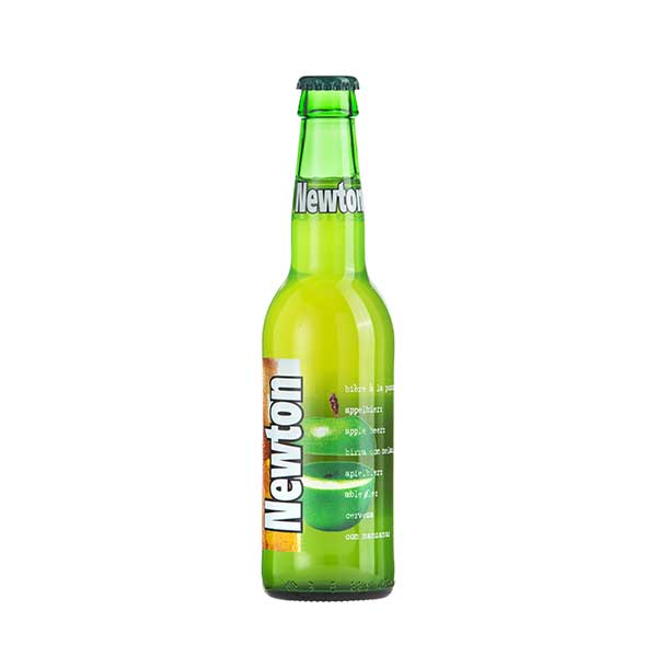 ニュートン 青りんごビール [瓶] 330ml x 24本[ケース販売] 送料無料(本州のみ) [NB ベルギー ビール] 酒 サケ 敬老の日ギフト プレゼント 贈り物 お祝い 内祝い お返し 誕生日プレゼント 父の日 敬老の日