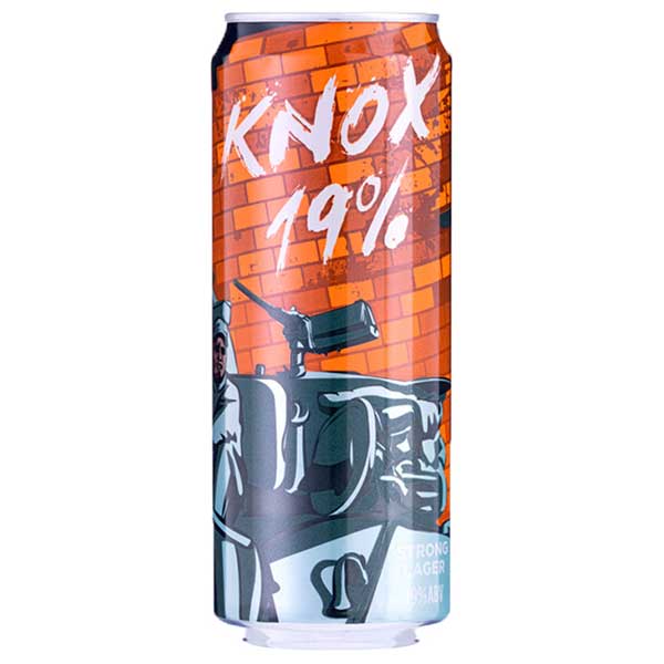 ノックス 19% ストロングラガー ビアーハイボール [缶] 500ml × 24本[ケース販売] 送料無料(本州のみ) [NB インドネシア 海外 外国 ビール]ギフト プレゼント 贈り物 お祝い 内祝い お返し 誕生日プレゼント 父の日 敬老の日