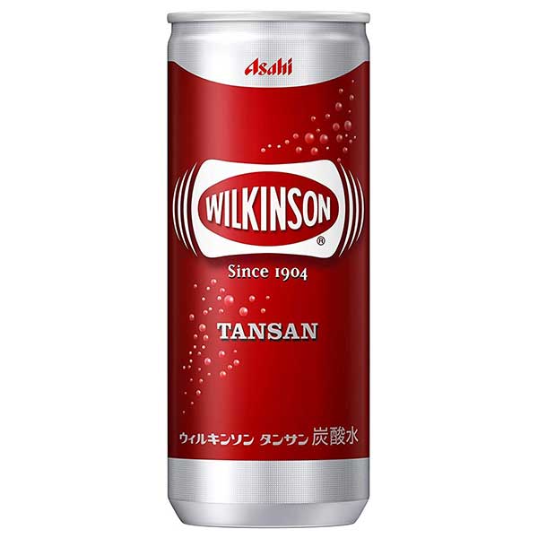 アサヒ ウィルキンソン タンサン [缶] 250ml x 40本[2ケース販売] 送料無料(本州のみ) [アサヒ飲料 日本 飲料 炭酸飲料 2T201]ギフト プレゼント 贈り物 お祝い 内祝い お返し 誕生日プレゼント 父の日 敬老の日