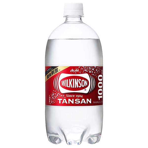 アサヒ ウィルキンソン タンサン [PET] 1L 1000ml x 24本[2ケース販売] 送料無料(本州のみ) [アサヒ飲料 日本 飲料 炭酸飲料 2T196]ギフト プレゼント 贈り物 お祝い 内祝い お返し 誕生日プレゼント 父の日 敬老の日