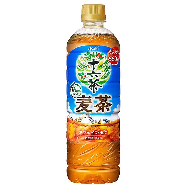 アサヒ 十六茶 麦茶 [PET] 630ml × 24本[ケース販売] 送料無料(本州のみ) [アサヒ飲料 日本 飲料 お茶 日本茶 2CGB8]ギフト プレゼント 贈り物 お祝い 内祝い お返し 誕生日プレゼント 父の日 敬老の日
