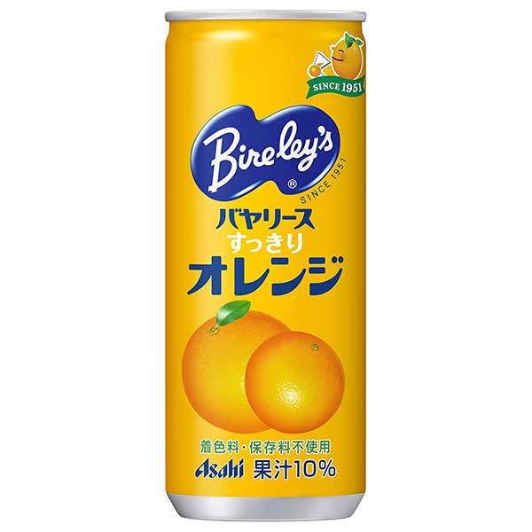 アサヒ バヤリース すっきりオレンジ [缶] 245g &times; 60本[2ケース販売] 送料無料(本州のみ) [アサヒ飲料 日本 飲料 果実飲料 2B0C1]ギフト プレゼント 贈り物 お祝い 内祝い お返し 誕生日プレゼント 父の日 敬老の日｜リカータイム2号店　店