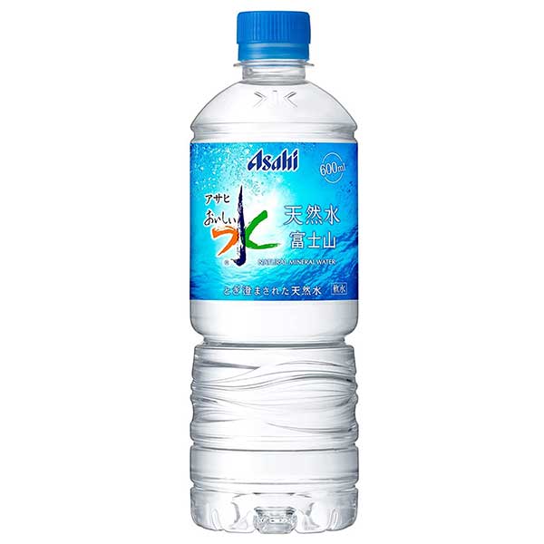 アサヒ おいしい水 天然水 富士山 [PET] 600ml × 48本[2ケース販売] 送料無料(本州のみ) [アサヒ飲料 日本 飲料 水 ミネラルウォーター 2CEH9]ギフト プレゼント 贈り物 お祝い 内祝い お返し 誕生日プレゼント 父の日 敬老の日