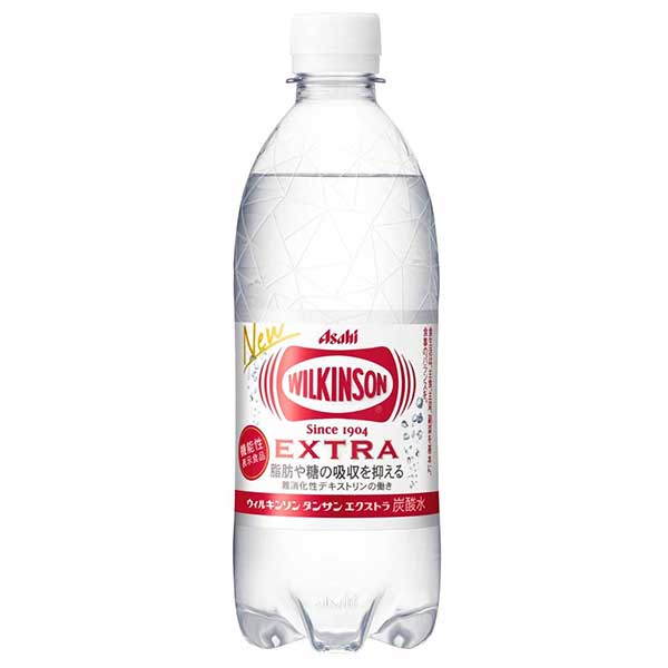 アサヒ ウィルキンソン タンサン エクストラ [PET] 490ml × 48本[2ケース販売] 送料無料(本州のみ) [アサヒ飲料 日本 飲料 炭酸飲料 2T287]ギフト プレゼント 贈り物 お祝い 内祝い お返し 誕生日プレゼント 父の日 敬老の日