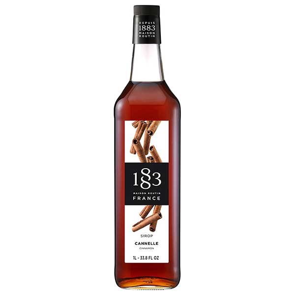 1883(メゾン ルータン) シナモン シロップ 1L 1000ml x 2本 送料無料(本州のみ) [デニオ総合研究所 1883 MAISON ROUTIN フランス シロップ スイーツ 割り材]ギフト プレゼント 贈り物 お祝い 内祝い お返し 誕生日プレゼント 父の日 敬老の日