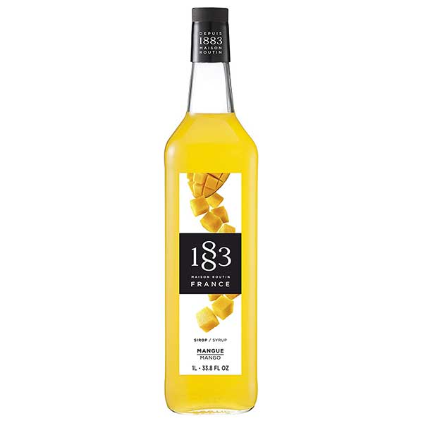 1883(メゾン ルータン) マンゴー シロップ 1L 1000ml x 2本 送料無料(本州のみ) [デニオ総合研究所 1883 MAISON ROUTIN フランス シロップ スイーツ 割り材]ギフト プレゼント 贈り物 お祝い 内祝い お返し 誕生日プレゼント 父の日 敬老の日