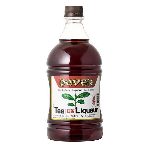 ドーバー ティー 紅茶 リキュール 濃茶 25度 1.8L 1800ml x 2本 送料無料(本州のみ) [ドーバー 日本 リキュール スイーツ デザート作り 料理作り お菓子作り]ギフト プレゼント 贈り物 お祝い 内祝い お返し 誕生日プレゼント 父の日 敬老の日