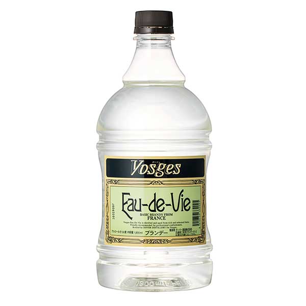 ボージュ オー ド ヴィ (ホワイト ブランデー) 50度 1.8L 1800ml x 2本 送料無料(本州のみ) [ドーバー フランス ブランデー スイーツ デザート作り 料理作り お菓子作り]ギフト プレゼント 贈り物 お祝い 内祝い お返し 誕生日プレゼント 父の日 敬老の日