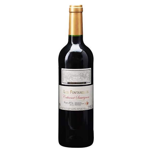 フォンカリュ ペイ ドック カベルネ ソーヴィニヨン 750ml&times;12本[ケース販売] 送料無料(本州のみ)【メーカー直送】 [稲葉 フランス 赤ワイン ラングドック ルション ミディアムボディ F504]ギフト プレゼント 贈り物 お祝い｜リカータイム2号店　店