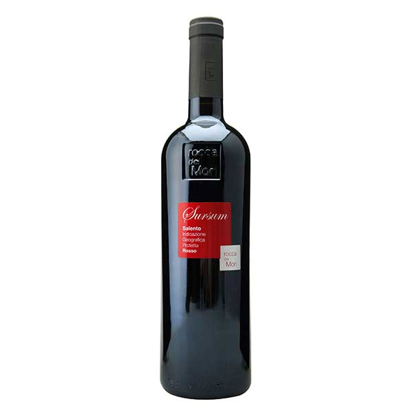 ロッカ デイ モリ サレント ロッソ スルサム 750ml &times; 12本[ケース販売] 送料無料(本州のみ)【メーカー直送】 [稲葉 イタリア 赤ワイン プーリア フルボディ I581]ギフト プレゼント 贈り物 お祝い 内祝い お返し 誕生日プレゼント 父の日 敬老の日｜リカータイム2号店　店