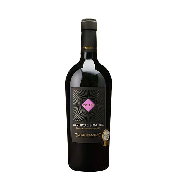 ヴィニエティ デル サレント ゾッラ プリミティーヴォ ディ マンドゥーリア 750ml&times;12本[ケース販売] 送料無料(本州のみ)【メーカー直送】 [稲葉 イタリア 赤ワイン プーリア フルボディ I667]ギフト プレゼント 贈り物 お祝い｜リカータイム2号店　店