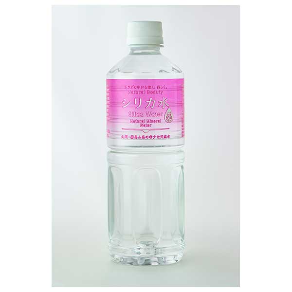 飲むシリカ　24本入×2 硬水 温泉水 シリカ水 飲むプレミアム温泉水 七滝温泉 ( ペット