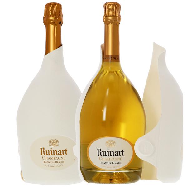 ルイナール ブラン ド ブラン セカンドスキン 750ml x 2本 送料無料(本州のみ) [MHD 正規品 シャンパン フランス]ギフト プレゼント 贈り物 お祝い 内祝い お返し 誕生日プレゼント 父の日 敬老の日