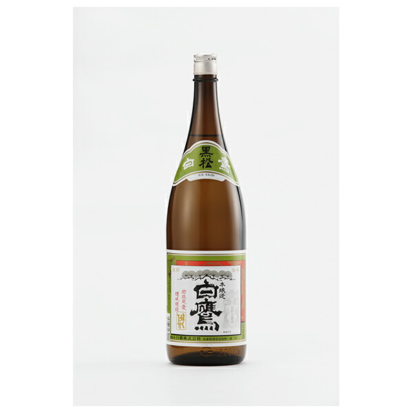 白鷹 本醸造 黒松白鷹(特選） 1.8L × 6本 [ケース販売][白鷹酒造 日本酒 日本 兵庫県]ギフト プレゼント 贈り物 お祝い 内祝い お返し 誕生日プレゼント 父の日 敬老の日