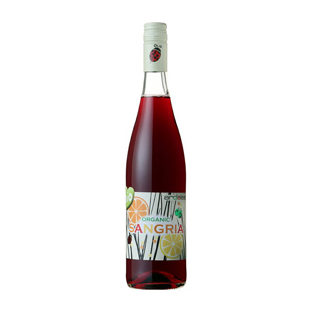 ボデガス アルスピデ アルダレス オーガニック サングリア 750ml × 12本 送料無料(本州のみ)[ケース販売][三国 赤ワイン スペイン カスティーリャ ラ マンチャ]【RP】ギフト プレゼント 贈り物 お祝い 内祝い お返し 誕生日プレゼント 父の日 敬老の日