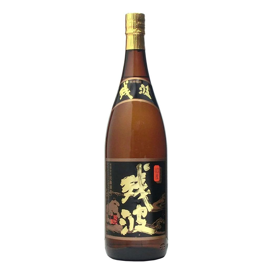 残波 ざんぱ 43度 1.8L 1800ml x 2本 送料無料(本州のみ) [比嘉酒造 泡盛 焼酎 日本 沖縄]ギフト プレゼント 贈り物 お祝い 内祝い お返し 誕生日プレゼント 父の日 敬老の日