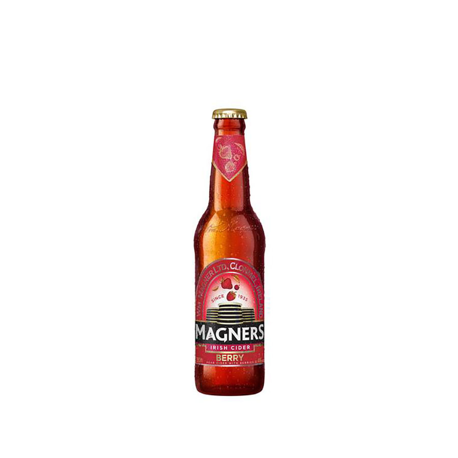 マグナーズ ベリーサイダー 330ml x 24本[ケース販売] 送料無料(本州のみ) [IPU アイルランド 甘味果実酒]ギフト プレゼント 贈り物 お祝い 内祝い お返し 誕生日プレゼント 父の日 敬老の日