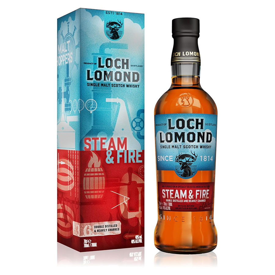 ロッホローモンド スチーム＆ファイア 46度 700ml[TK スコットランド スコッチ シングルモルト ウイスキー 519124]ギフト プレゼント 贈り物 お祝い 内祝い お返し 誕生日プレゼント 父の日 敬老の日
