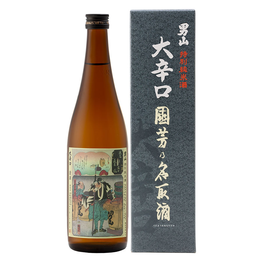 男山 純米酒 国芳乃名取酒 720ml &times; 6本 [ケース販売] [男山 北海道日本酒 清酒 OKN]ギフト プレゼント 贈り物 お祝い 内祝い お返し 誕生日プレゼント 父の日 敬老の日｜リカータイム2号店　店