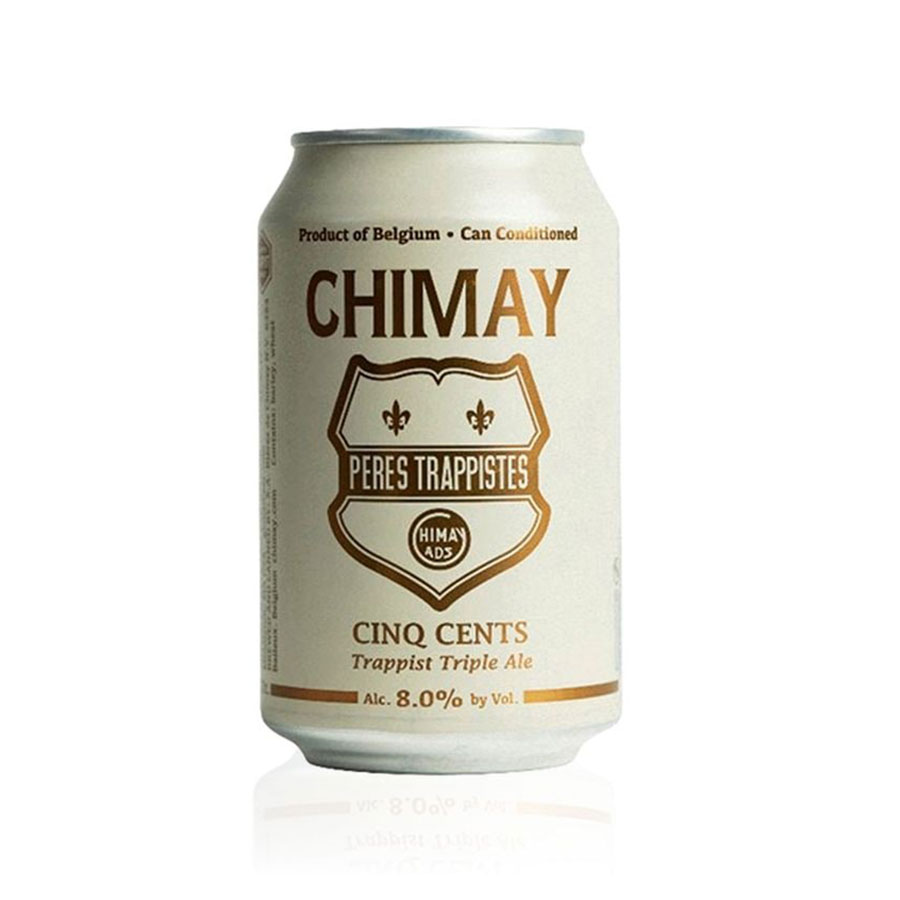 シメイ ホワイト 8度 [缶] 330ml x 24本[ケース販売] 送料無料(本州のみ) [NB 輸入ビール ベルギー]