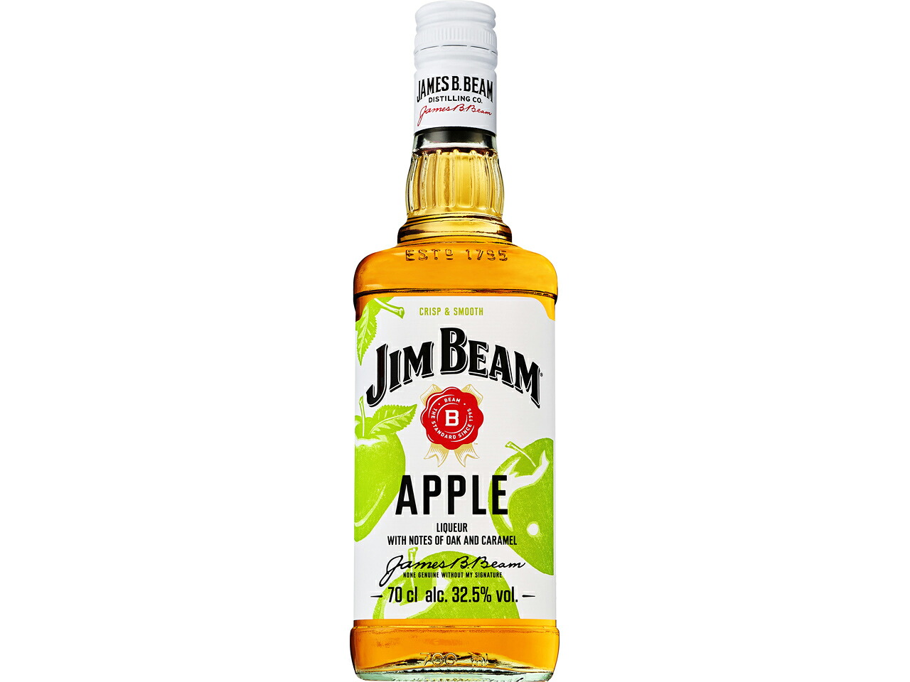 ジムビーム アップル 35度 正規品 700ml × 6本 送料無料(本州のみ) [ケース販売][ウイスキー バーボン Jim Beam White アメリカ サントリー]ギフト プレゼント 贈り物 お祝い 内祝い お返し 誕生日プレゼント 父の日 敬老の日