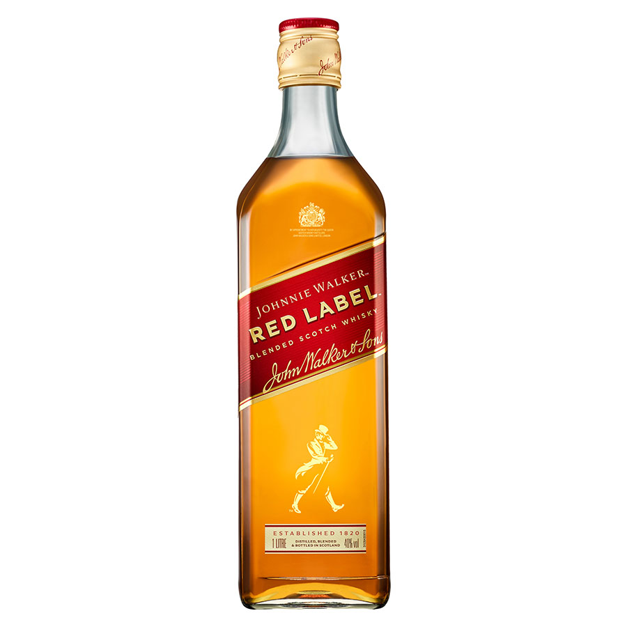 ジョニーウォーカー レッドラベル 40度 1L 1000ml x 12本[ケース販売] 送料無料(本州のみ) [キリンビール スコッチウイスキー スコットランド 423060]