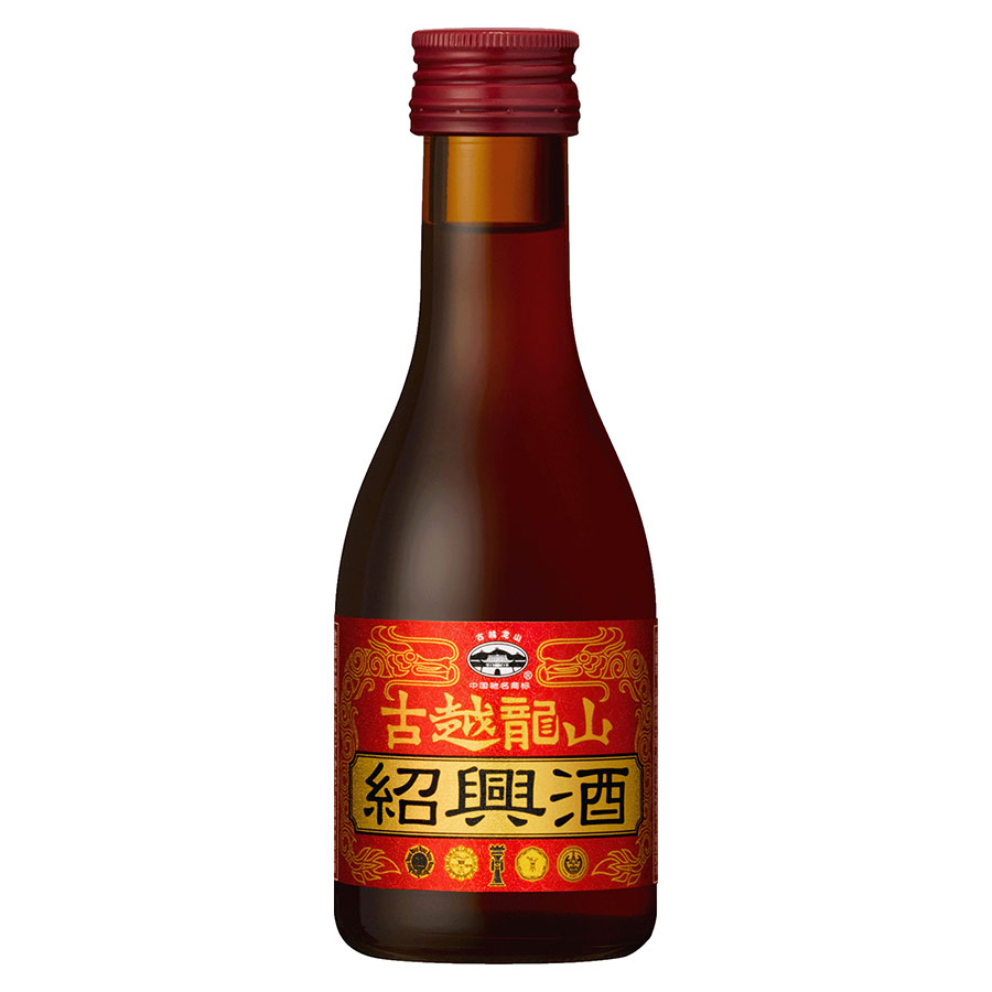 永昌源 古越龍山 金龍 17度 180ml x 24本[ケース販売] 送料無料(本州のみ) [キリンビール 中国酒 紹興酒 中国 414098]