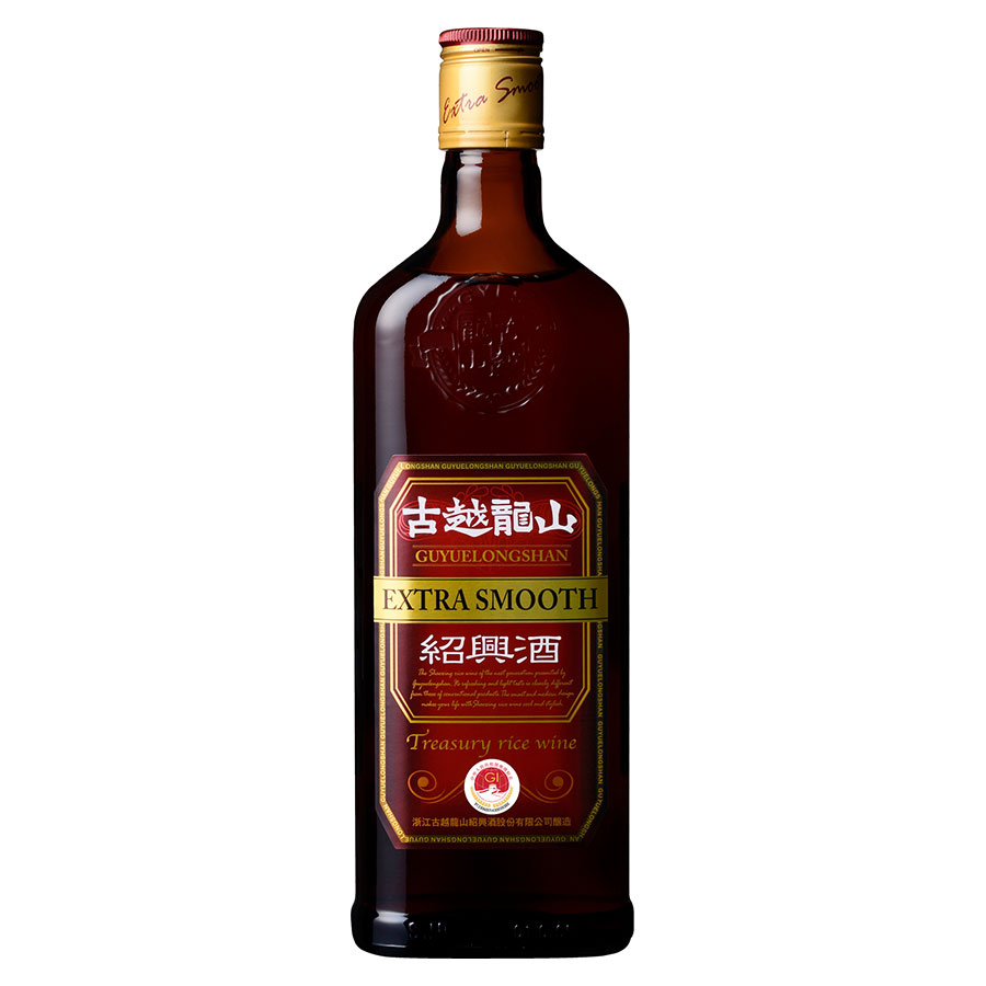 永昌源 古越龍山エクストラスムーズ 14度 480ml x 12本[ケース販売] 送料無料(本州のみ) [キリンビール 中国酒 紹興酒 中国 418781]