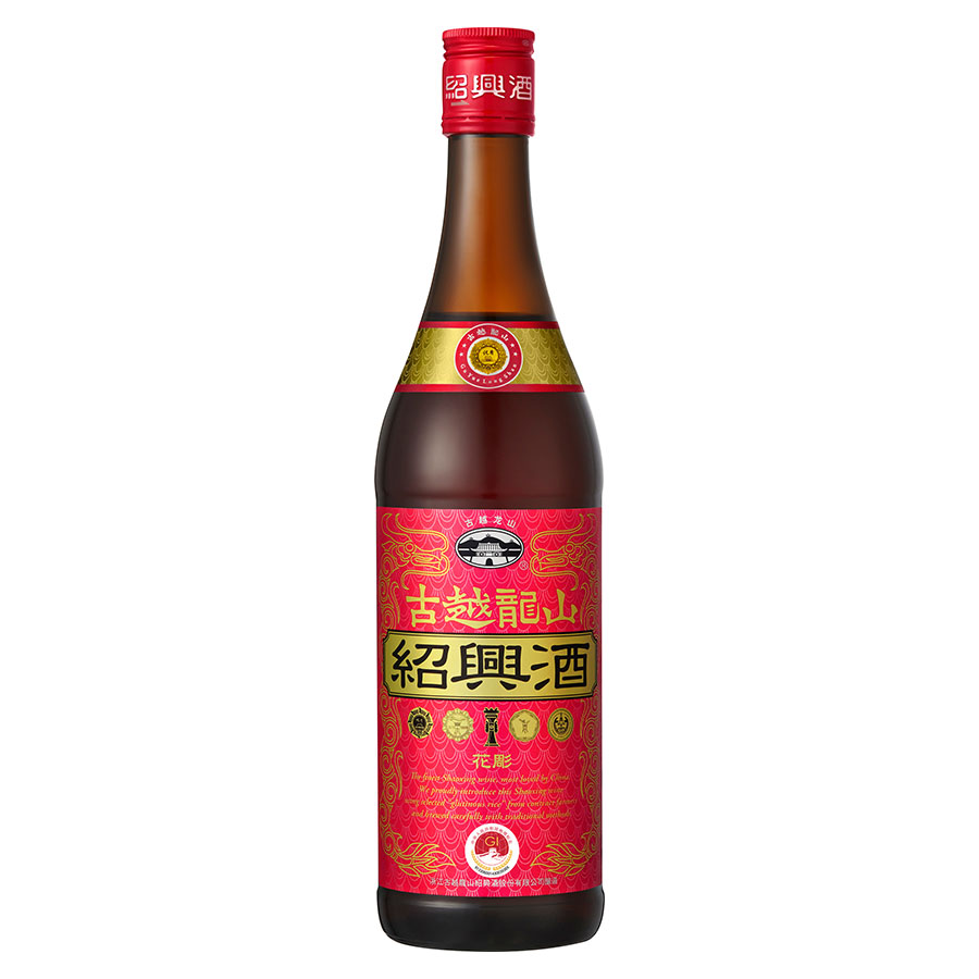 永昌源 古越龍山 金龍 17度 600ml x 12本[ケース販売] 送料無料(本州のみ) [キリンビール 中国酒 紹興酒 中国 414097]