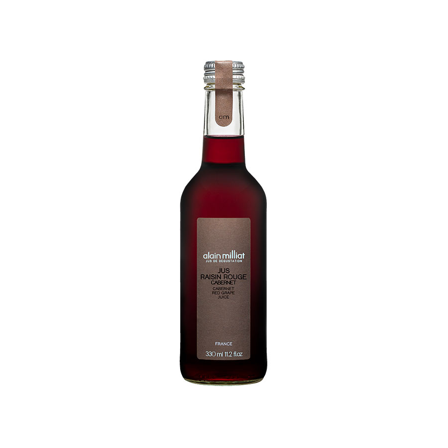 アラン ミリア カベルネ ソーヴィニヨン 赤 グレープ ジュース 330ml x 12本[ケース販売] 送料無料(本州のみ) [AC フランス 飲料 甘口 318000628]
