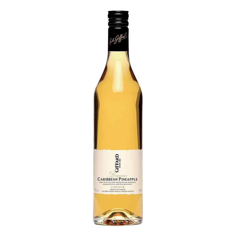 ジファール カリビアン パイナップル 20度 700ml x 6本[ケース販売] 送料無料(本州のみ) [KO フランス リキュール]