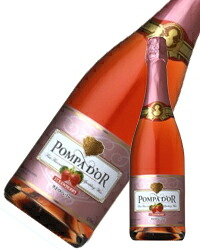 ポンパドール ストロベリー 750ml x 12本 [ケース販売] [スペイン スパークリング フルーツ POMPA D'OR サントリー]ギフト プレゼント 贈り物 お祝い 内祝い お返し 誕生日プレゼント 父の日 敬老の日｜リカータイム2号店　店