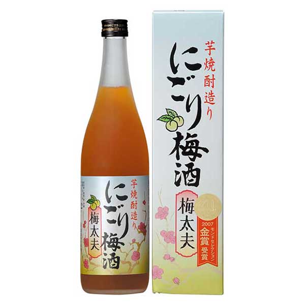 五代 にごり梅酒 梅太夫 720ml × 12本[ケース販売]送料無料(本州のみ)[OKN 山元酒造 うめ酒 和酒 鹿児島県]ギフト プレゼント 贈り物 お祝い 内祝い お返し 誕生日プレゼント 父の日 敬老の日