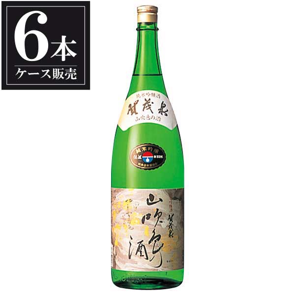 賀茂泉 純米吟醸 山吹色の酒 1.8L 1800ml &times; 6本 [ケース販売] [賀茂泉酒造 日本酒 清酒 広島県]ギフト プレゼント 贈り物 お祝い 内祝い お返し 誕生日プレゼント 父の日 敬老の日｜リカータイム2号店　店 15,206円