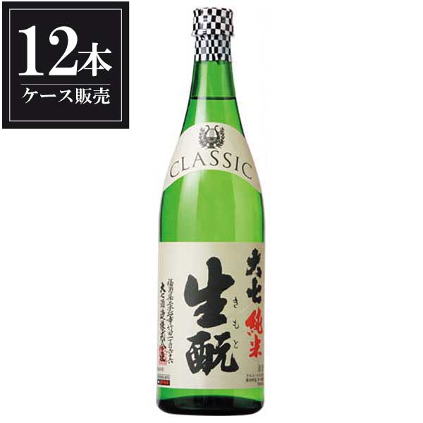 大七 純米生もとＣＬＡＳＳＩＣ 720ml &times; 12本 [ケース販売] [大七酒造 福島県 ]ギフト プレゼント 贈り物 お祝い 内祝い お返し 誕生日プレゼント 父の日 敬老の日｜リカータイム2号店　店