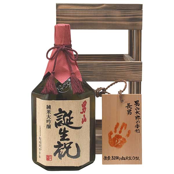 男山 純米大吟醸 誕生祝 北海道 1800ml 1.8L