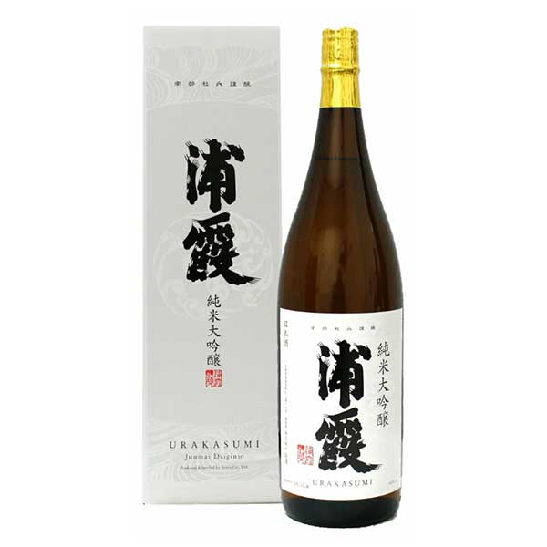 浦霞 純米大吟醸 1.8L 1800ml &times; 6本[ケース販売]送料無料(本州のみ) [浦霞醸造 日本酒 清酒 宮城県]ギフト プレゼント 贈り物 お祝い 内祝い お返し 誕生日プレゼント 父の日 敬老の日｜リカータイム2号店　店